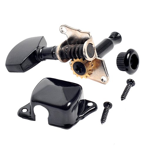image for Kmise A0702 2 Set of 6 Piece 3l3r Semi Closed Guitar Tuning Pegs Machi