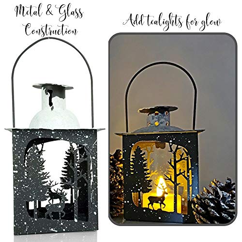 1 BANBERRY+DESIGNS+Rustic+Lantern+Set
