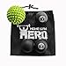 Home Gym Hero Massage Balls Set Of 3 with User Guide | Spiky, Smooth & Peanut Shaped Physical Therapy Lacrosse Balls | Ideal For Muscle Soreness, Back & Foot Pain Relief, Yoga, Myofascial Release