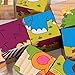 Lewo Wooden Animal Block Puzzle Cube Pattern Blocks Animals Jigsaw Puzzles Boys Girls Toddlers 2 3 4 (Cube Puzzle)