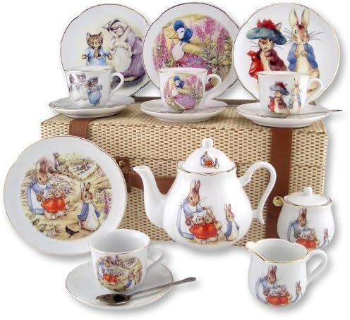 Beatrix Potter Large Peter Rabbit Tea Set in Case