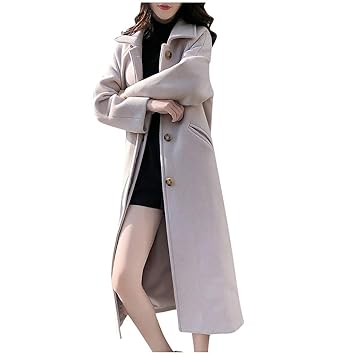beige wool coat womens