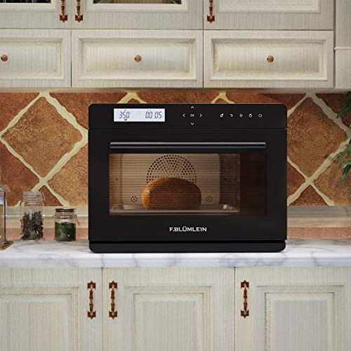 F.BLUMLEIN Steam Convection Oven Countertop 34 Qt 10 Modes with 24
