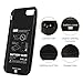 Modernway iPhone 7 Battery Case,5200mAh Rechargeable Portable Extended Battery Charging Case for iPhone 7(4.7 inch),External Battery Charger Case,Backup Power Bank Case,Juice Bank Cover(Black)