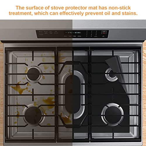 AIEVE Stove Cover, Gas Stove Burner Covers for Samsung Gas Range