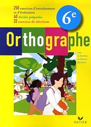 Orthographe 6e