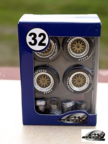 Le Mans Miniatures Set of wheels 18'' BBS type