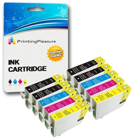 10 Druckerpatronen für Epson Stylus D68, D88, D88 Plus, DX3800, DX3850, DX3850 Plus, DX4200, DX4250, DX4800, DX4850, DX4850 P