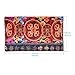 Multi-use Headband Bandana, MoKo Lightweight Sports Headwear Versatile Moisture-wicking Head Wrap, Seamless Breathable Hair Band, Can Use As Balaclava, Helmet Liner, Neck Gaiter & More, Boho Orange