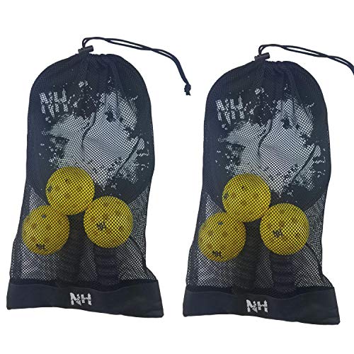 4 Pickleball Paddles & 6 Balls Set - Graphite Pickleball Racket Honeycomb Composite Core With Smooth Face - Ultra Cushion Grip Low Profile Edge Bundle Graphite Pickleball Paddles (4 paddles & 6 balls)
