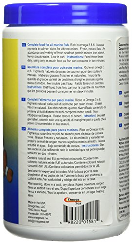 Omega One Marine Flakes with Garlic 5.3oz