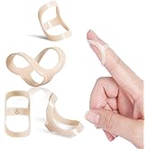 Oval Finger Splint 8 pcs For Trigger/ Arthritis Finger(2,3,4,5,6,7,8,9） | Mallet Finger/Trigger Finger Splint, Hypermobility(EDS) finger Splint For Thumb/Middle,/Index/Pinky or Ring Finger