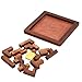 ShalinIndia Handmade Indian Wood Jigsaw Puzzle - Wooden Toys for Kids - Travel Games for Families - Unique Gifts for Children
