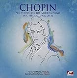 NOCTURNE 2 FOR VIOLIN PIANO C-SHARP MINOR OP 72    image