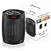 WONNIE Space Heater Portable for Office Home ETL Listed 900W/1500W/Mini Fan 2019 Upgrade (Black)