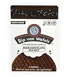 Rip van Wafels Snack Wafels, Dark Chocolate and Sea Salt, 1.2oz, 5 Count