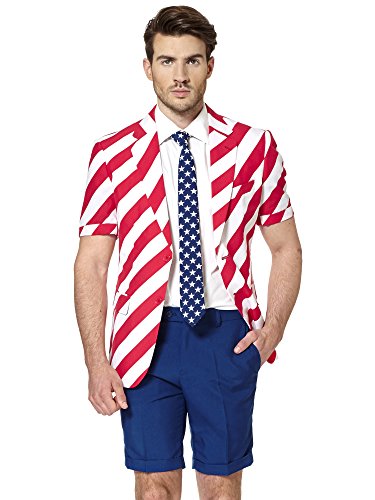 4th of july mens suit