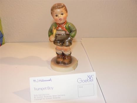 hummel boy with trumpet