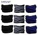KALILY 12pcs/9pcs/6pcs Headband Bandana - Face Mask Headwear Neck Gaiter Shield Scarf - Galaxy