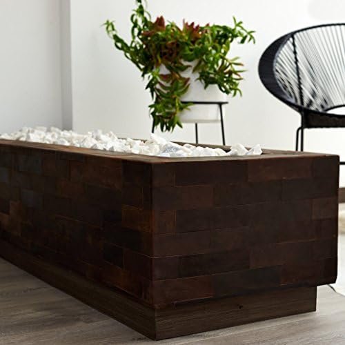 Leather Tiles for Home and Office Decor. Slab Brick Veneer Mosaic. Cover any Surface. DIY Design Ideas. Leather Crafts Supplies for Art Decoration.