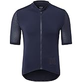 ARSUXEO Pro Cycling Jersey Men Short Sleeves Ultra-Light Road Bike Jersey Cycling Biking Bicycle Shirt