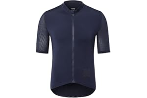 ARSUXEO Pro Cycling Jersey Men Short Sleeves Ultra-Light Road Bike Jersey Cycling Biking Bicycle Shirt