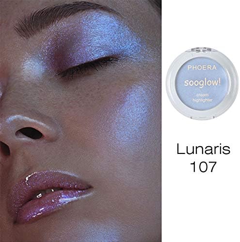Shimmer Cream Highlighter Makeup Powder Palette Illumination Face Highlight Contouring Bronzer