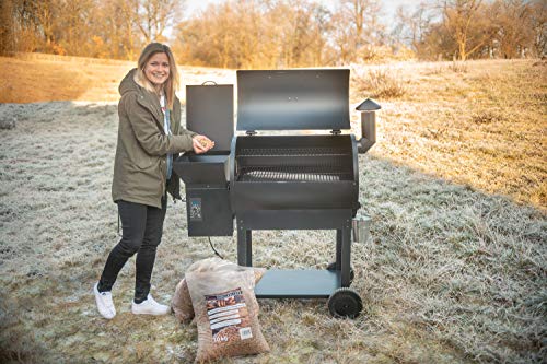 ACTIVA Grill Pelletsmoker XXL Grillwagen Smoker BBQ Barbeque Räuchern Smoken Räucherofen, Pellet-Smoker – Bild 8