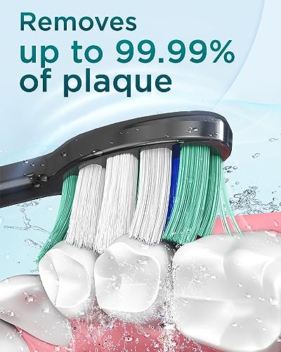 Ultrasonic Toothbrush for Adults - MISSCOZY Reachargeable Electric Toothbrush with 8 Brush Heads, Travling Case, 5 Modes & Smart Timer, Ultra Sonic Toothbrush