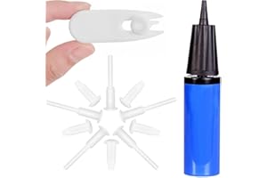 Exercise Ball Pump, Hand Pump for Inflatables Yoga Ball Inflator with Exercise Ball Plug