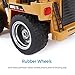 RC Dump Truck,Full Functional Remote Control Construction Vehicle Dump Truck Toy with Lights & Sounds for Kids