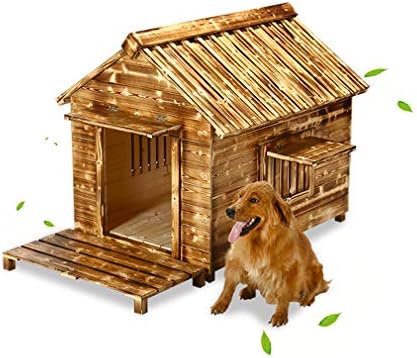Pet house, dog house outdoor waterproof wood indoor small small kennel wooden kennel dog house