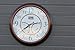 Pebble Lane Living Oxford Outdoor Waterproof Clock with Thermometer and Hydrometer (24