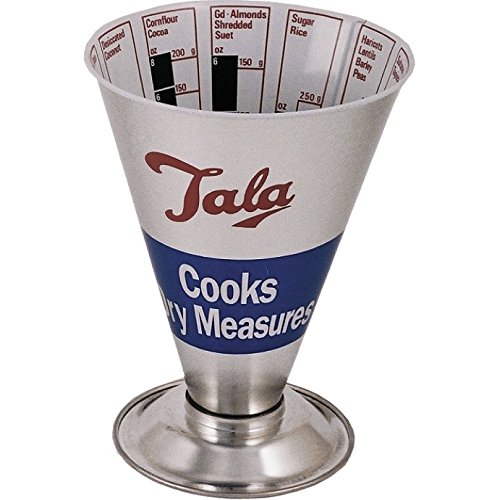 Tala Cooks Measure Dry Ingredients, Silver/Red/Blue