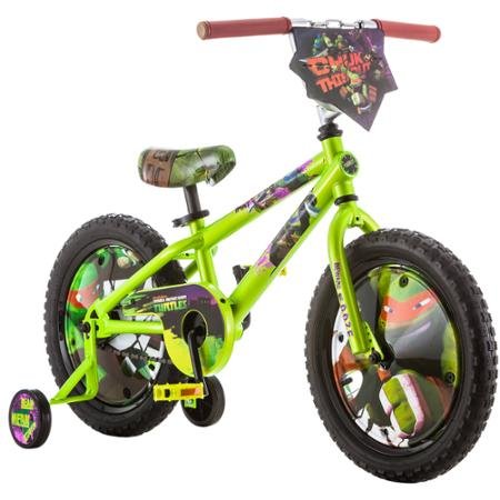 ninja turtle bike with training wheels