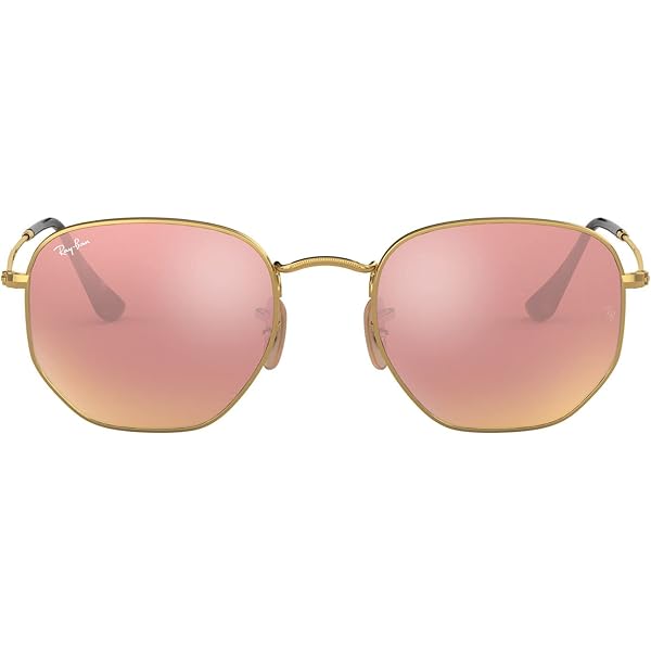 【美品】レイバン ヘキサゴナル RB3548N 9131/0X 偏光 ピンク Ray-Ban レイバン HEXAGONAL RB3548-N 偏光 美品 【美品