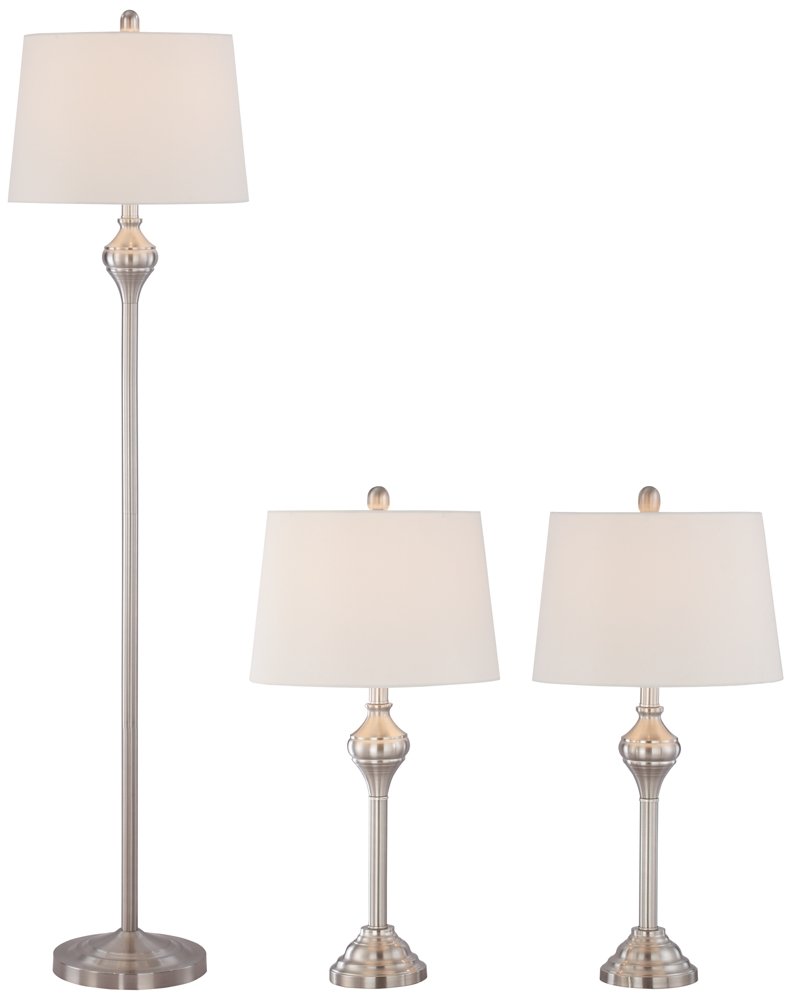 Best 3 Way Table Lamps Nickel Finish