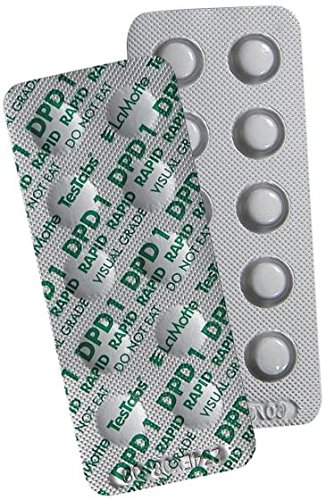 LaMotte 6999A-M DPD TesTabs Chlorine DPD #1 RAPID Reagent Tablet, Blister Style (Case of 1000)