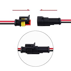 2 Wire Connector, MUYI 5 Kit Electric Connector 18