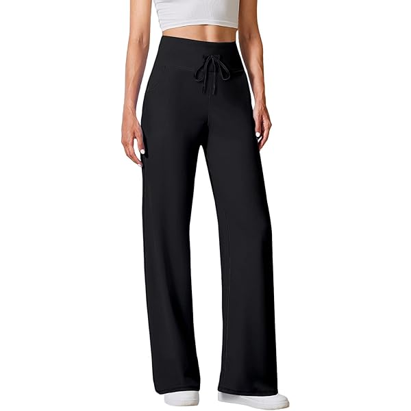 Amazon.com: CRZ YOGA SoftAura Pintuck Straight Leg Sweatpants