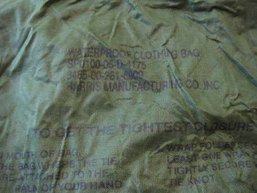 US Military Army Navy Waterproof Clothing Laundry Dry Bag (Lot of 3)