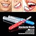 Anself 50pcs Interdental Brush Floss Head Tooth Pick Teeth Brush Dental Cleaning Brush