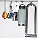 JLER 9 Pound Tension Magnetic Hooks Powerful Neodymium Magnet Mount Hook as Keys holder towels or tools keeper Declutter Your Space 6 pack