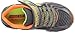 Skechers Kids Boys' Skech-Rayz Loafer,Gunmetal/Orange,1.5 M US Little Kid