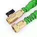 Expandable Water Hose No Kinking Flexible Lightweight Garden Nozzle with 7-Pattern Spray 75ft