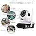WiFi IP Security Camera,Wireless Baby Monitor,Pet Camera w/ 2 Way Audio Talkback Pan Tilt Night Version Motion Detection,720P HD Video ONVIF P2P Webcam for Indoor Home Office,w/ Smart Phone and PC APP