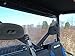 SuperATV Clear Rear Windshield for Polaris Ranger FULL SIZE XP 570 (Pro-Fit Cab) / XP 900 / XP 1000/1000 Diesel (Must See Fitment for Compatible Years) - Easy to Install!