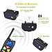WOLFWILL Dog Training Collar with Remote, 1500ft Waterproof Rechargeable Shock Collar with Beep/Vibration/Shock Fits Small, Medium and Large Dogsthumb 3