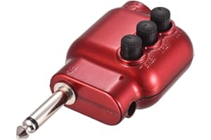 （Audio Amp ERYUE Mini Preamplifier Preamp 6.35mm Plug with Bass Treble EQ Volume Control for Acoustic Guitar