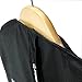 HANGERWORLD 54inch Hanging Suit Garment Bag Travel Carrier Cover with Handles (54inch long, Black)